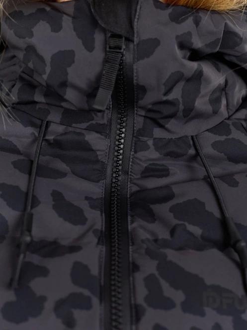 Fundango Zina Padded Jacket damen gesteppt skijacke grau 9