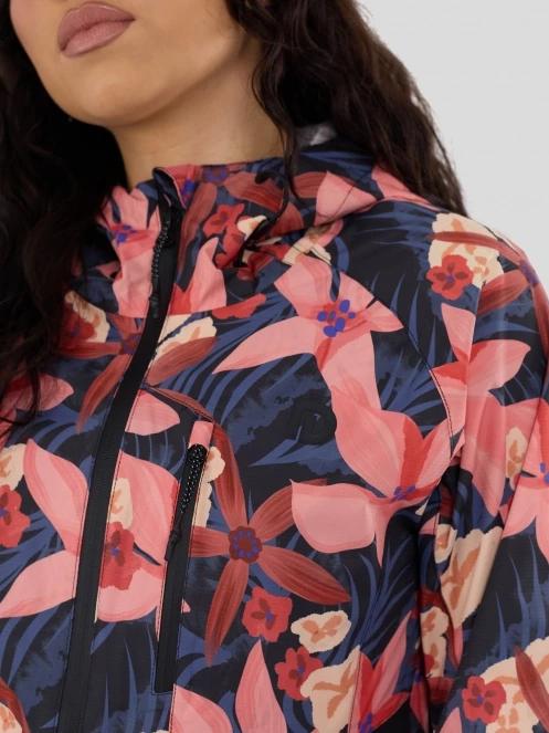 Fundango Piora II Waterproof Jacket damen regenmantel rosa 8