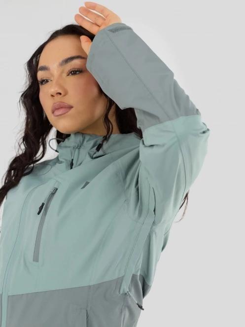 Fundango Piora II Waterproof Jacket damen regenmantel grün 8