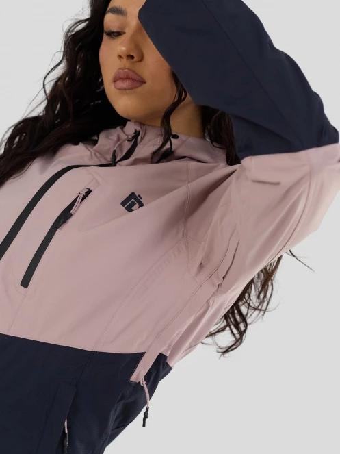 Fundango Piora II Waterproof Jacket damen regenmantel rosa 7
