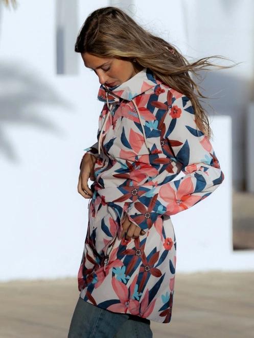 Fundango Regina III Waterproof Trench Jacket damen regenmantel sand 9