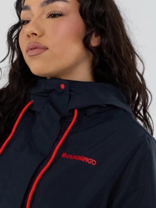 Fundango Regina III Waterproof Trench Jacket damen regenmantel dunkelblau 6