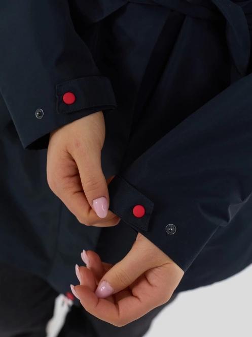 Fundango Regina III Waterproof Trench Jacket damen regenmantel dunkelblau 9