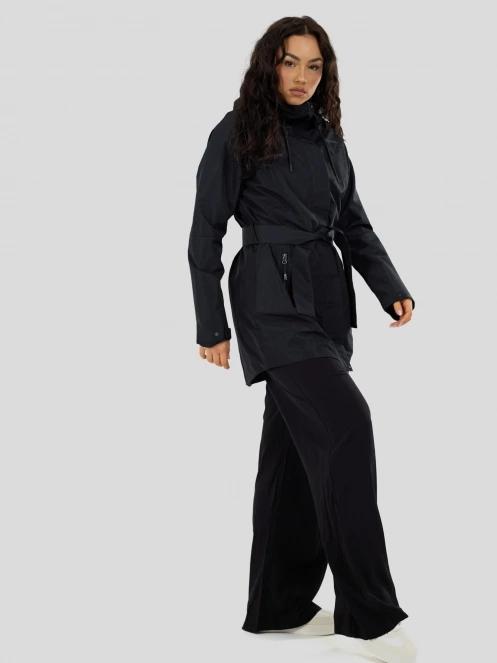 Fundango Regina III Waterproof Trench Jacket damen regenmantel Schwarz 5