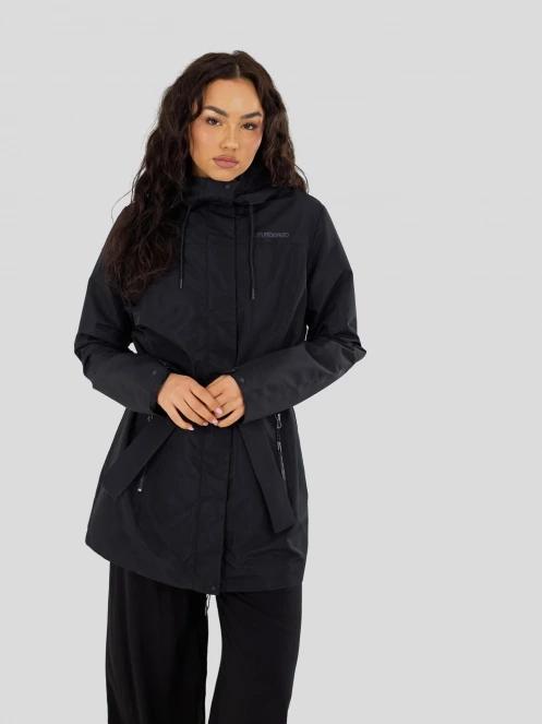 Fundango Regina III Waterproof Trench Jacket damen regenmantel Schwarz 6