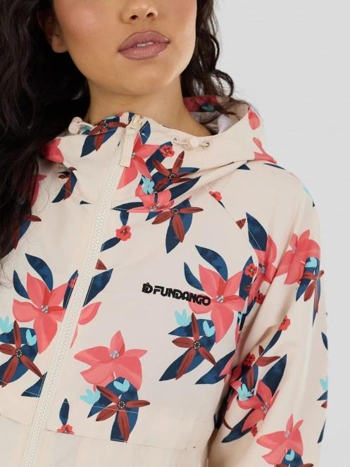 Fundango Cecil Windbreaker Jacket damen windjacke sand 7