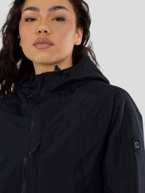 Fundango Yuma Raincoat damen regenmantel Schwarz 6