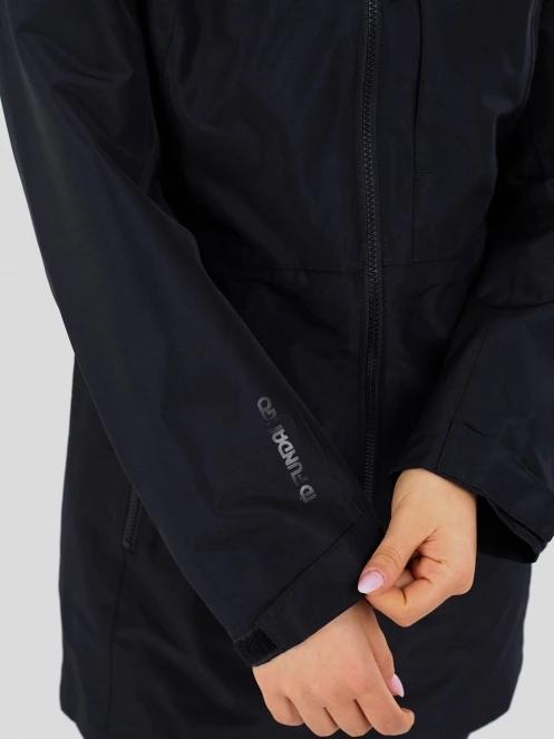 Fundango Yuma Raincoat damen regenmantel Schwarz 8