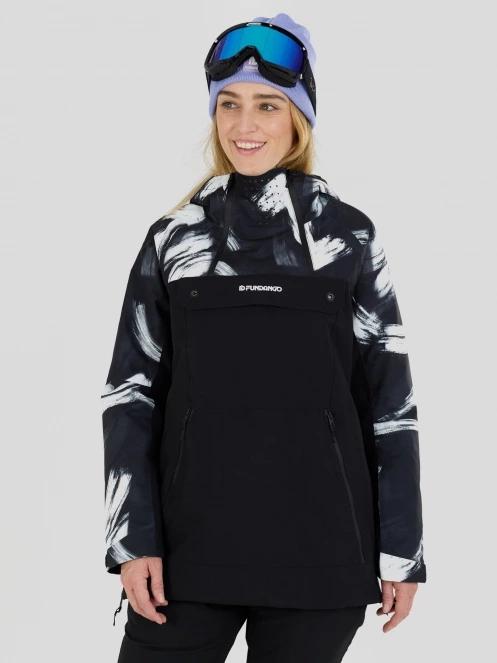 Fundango Fayette ECO Anorak damen skijacke Schwarz 2
