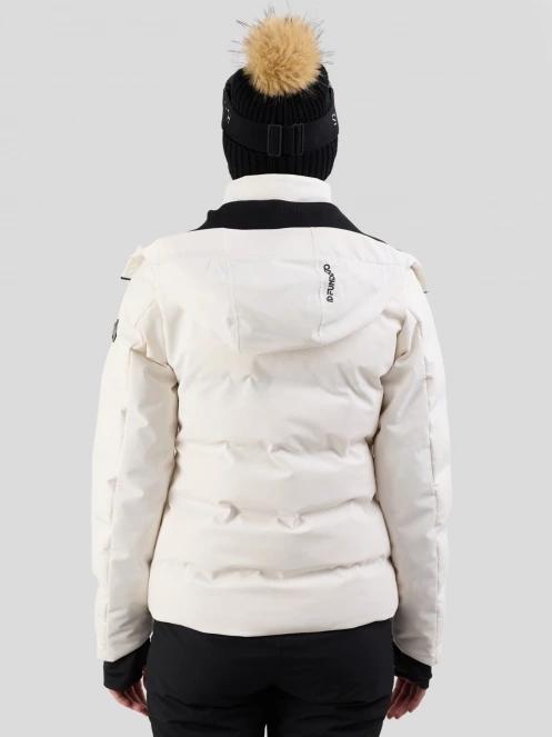 Fundango Moira Padded Jacket damen gesteppt skijacke sand 3