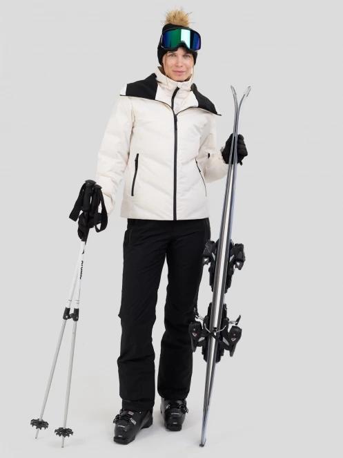 Fundango Moira Padded Jacket damen gesteppt skijacke sand 4