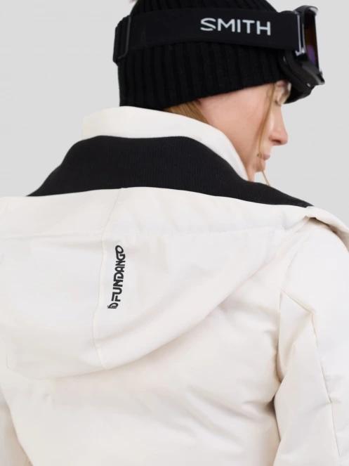 Fundango Moira Padded Jacket damen gesteppt skijacke sand 10