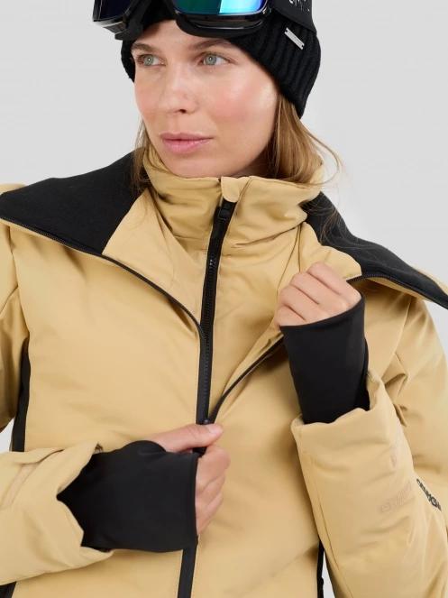 Fundango Moira Padded Jacket damen gesteppt skijacke sand 8