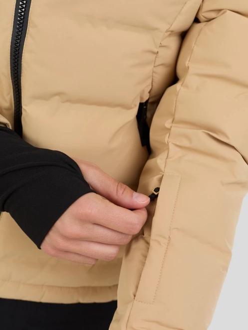 Fundango Rodney Padded Jacket damen gesteppt skijacke sand 7