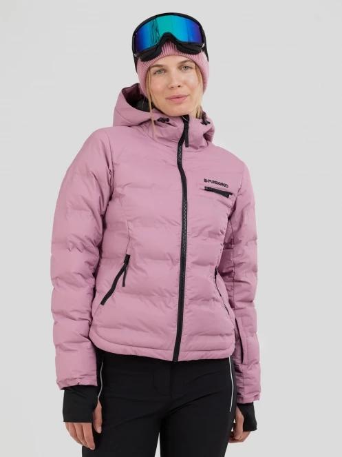 Fundango Rodney Padded Jacket damen gesteppt skijacke rosa 2