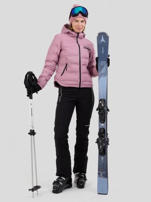 Fundango Rodney Padded Jacket damen gesteppt skijacke rosa 4