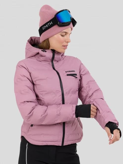 Fundango Rodney Padded Jacket damen gesteppt skijacke rosa 6
