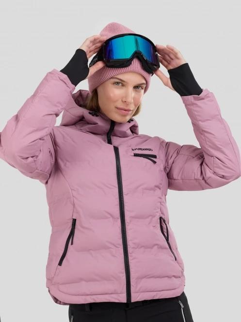 Fundango Rodney Padded Jacket damen gesteppt skijacke rosa 7