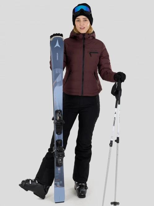 Fundango Rodney Padded Jacket damen gesteppt skijacke lila 4