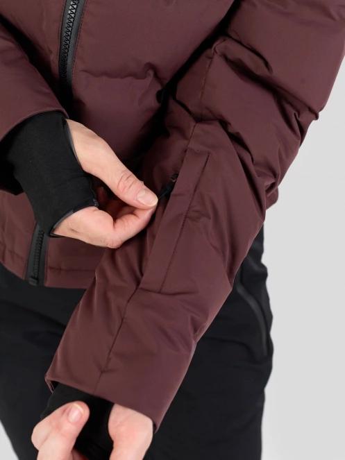 Fundango Rodney Padded Jacket damen gesteppt skijacke lila 8