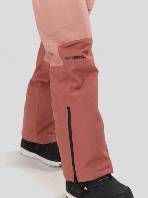 Fundango Sakura ECO Bib Pants damen skioveralls rosa 9