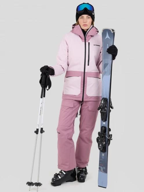 Fundango Sakura ECO Bib Pants damen skihose rosa 9