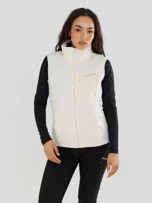 Fundango Natalia Vest damen westen weiß 2