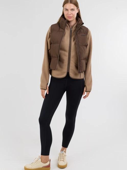 Fundango Keira Padded Vest damen westen braun 4