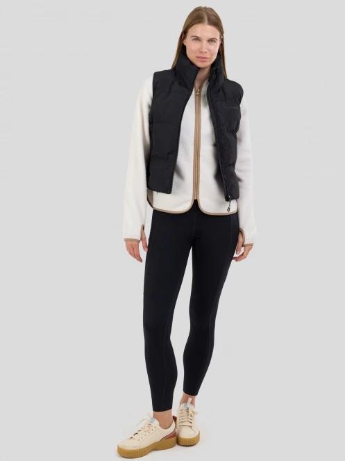 Fundango Keira Padded Vest damen westen Schwarz 4