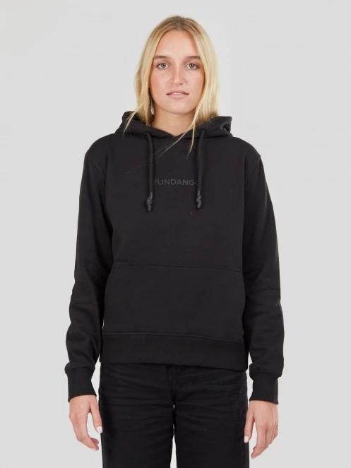 Fundango Mirage Hooded Sweatshirt damen pullover Schwarz 2