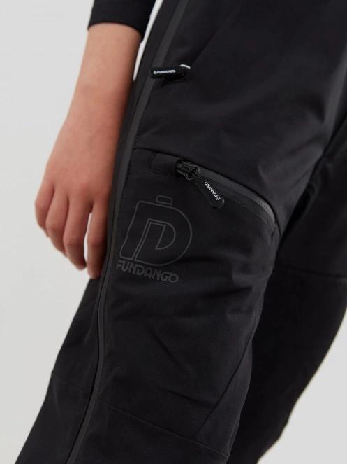Fundango Mugo JUN Fullzip Pants skihose Schwarz 8