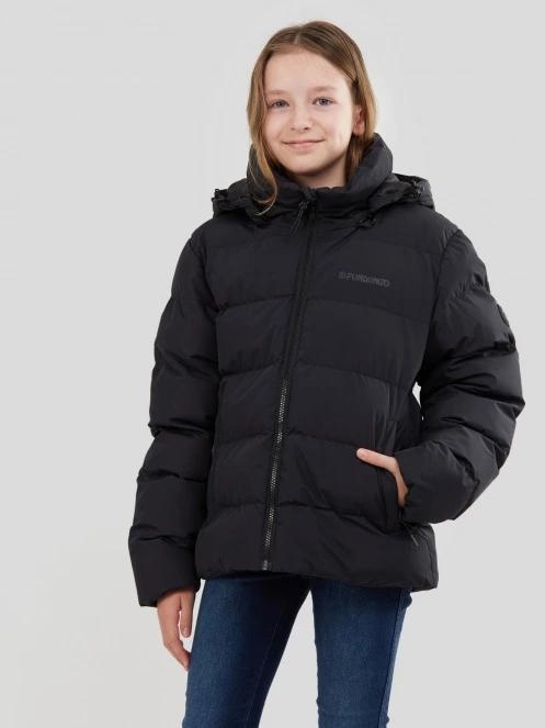 Fundango Amber Jr. Jacket mäntel Schwarz 2
