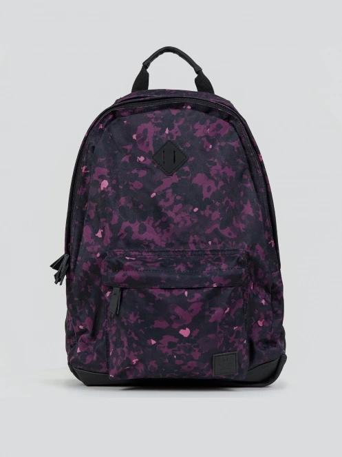 Fundango Plain Backpack damen rucksack lila 2