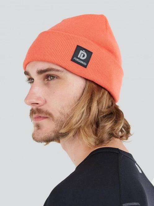 Fundango Nahu Beanie mütze orange 4