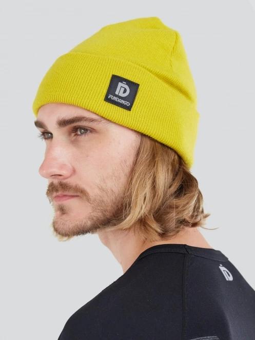 Fundango Nahu Beanie mütze gelb 4