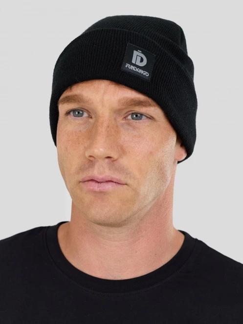 Fundango Nahu Beanie strickmütze Schwarz 4