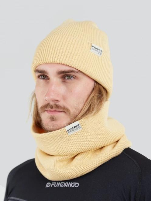 Fundango Tara Beanie mütze gelb 4