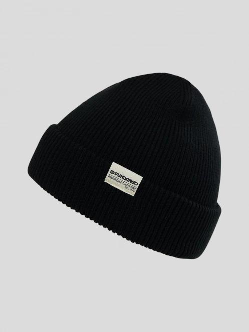 Fundango Tara Beanie strickmütze Schwarz 2