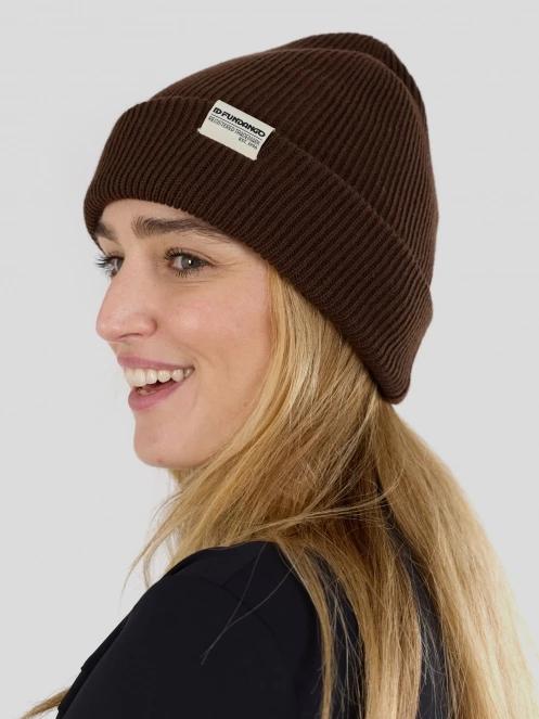 Fundango Tara Beanie strickmütze braun 4