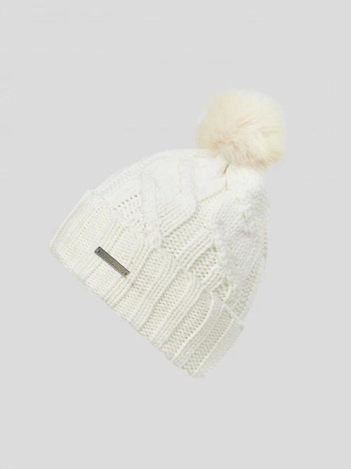 Fundango Renna II Beanie damen strickmütze weiß 2