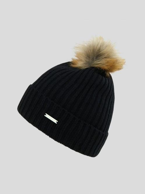 Fundango Merna II Beanie  damen strickmütze Schwarz 2