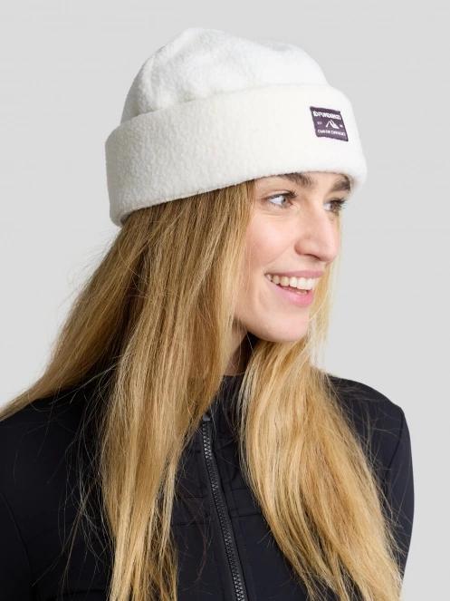 Fundango Zeo Fleece Beanie strickmütze weiß 5