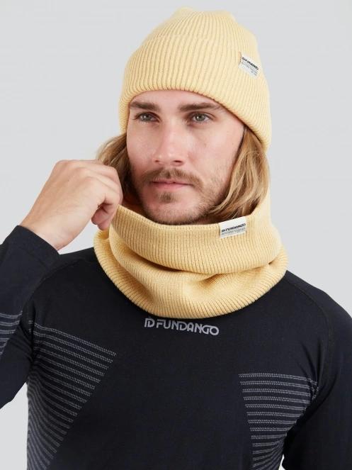 Fundango Tara Neckwarmer schlauchschal gelb 4