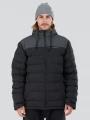 Fundango Passat Padded Jacket herren gesteppt übergangsjacke Schwarz 1