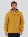 Fundango Smoke Eco Hooded Jacket herren outdoorjacke gelb 1