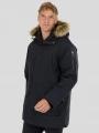 Fundango Spirit II Parka Jacket herren wintermantel Schwarz 1