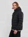 Fundango Patriot Padded Jacket herren mäntel Schwarz 1