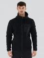 Fundango Nestor Fleece Jacket herren fleecepullover Schwarz 1