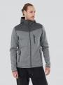 Fundango Ashford Insulated Fleece Jacket herren fleecepullover grau 1