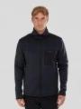 Fundango Revolution Fullzip Fleece herren fleecepullover Schwarz 1